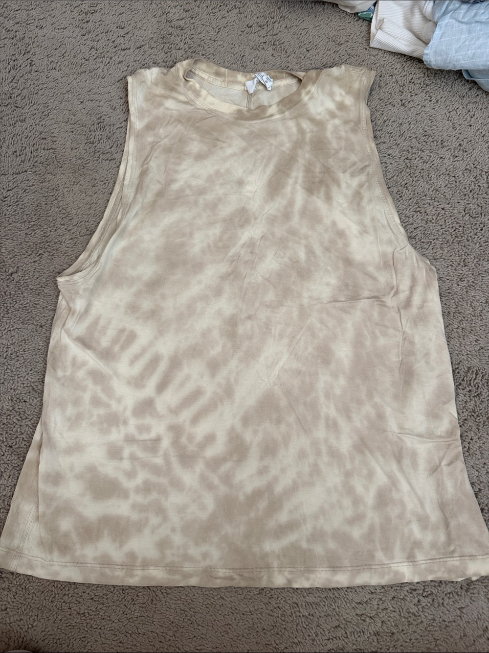 Lululemonall yours Women's Tie-Dye Sleeveless Tank Top - Beige